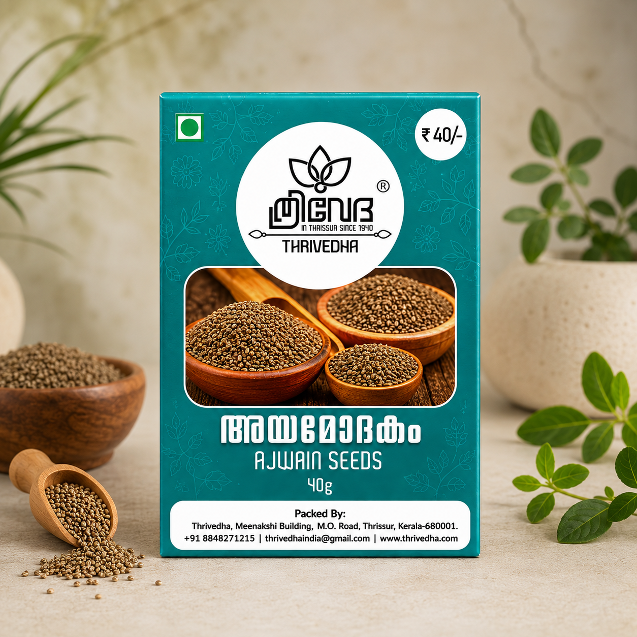 Ajwain Seeds - Ayamodhakam