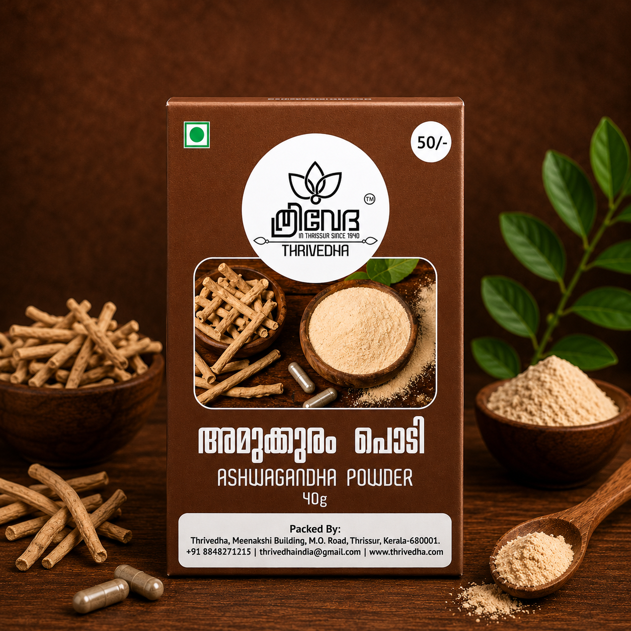 Ashwagandha Powder - Amukuram Podi