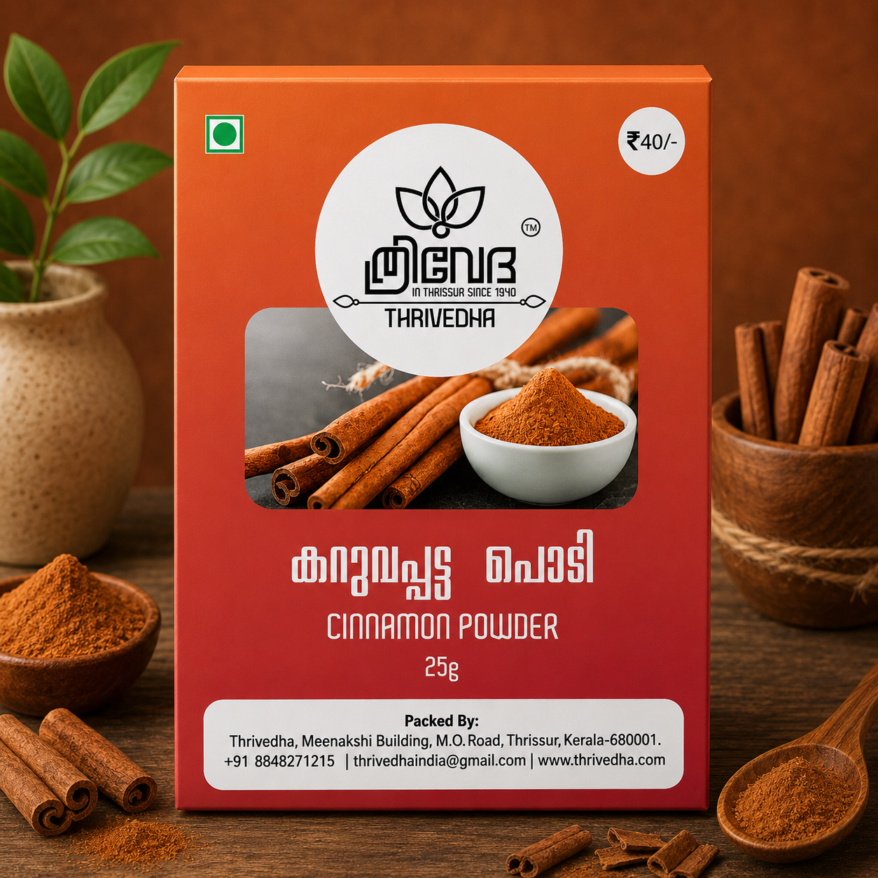 Cinnamon Powder - Karuvapatta Podi