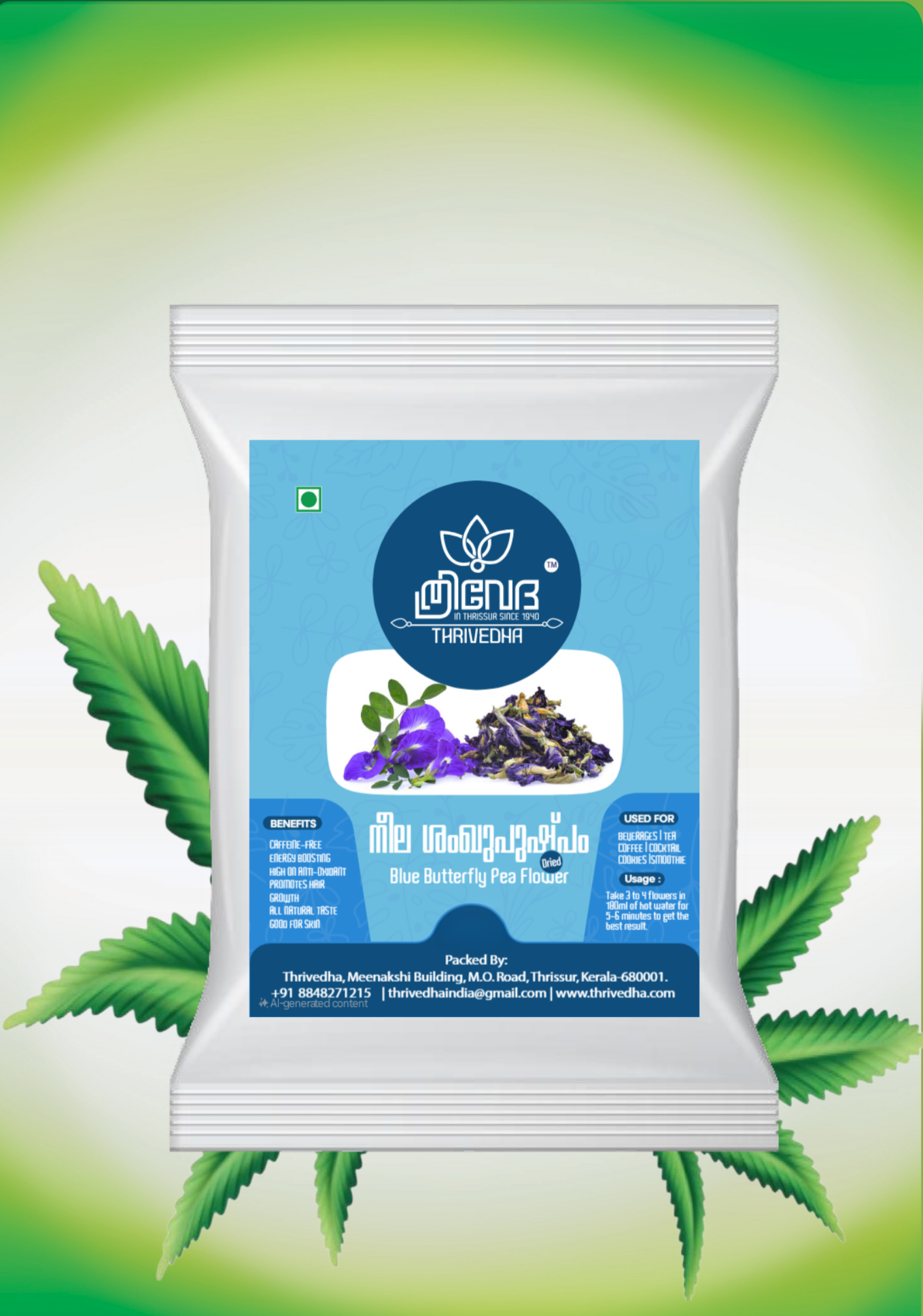 BLUE SHANKHPUSHPAM DRY