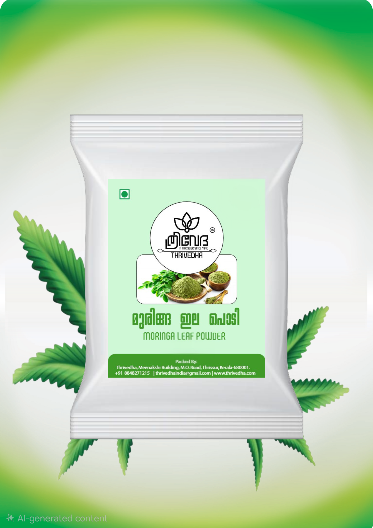 Muringa leaf powder