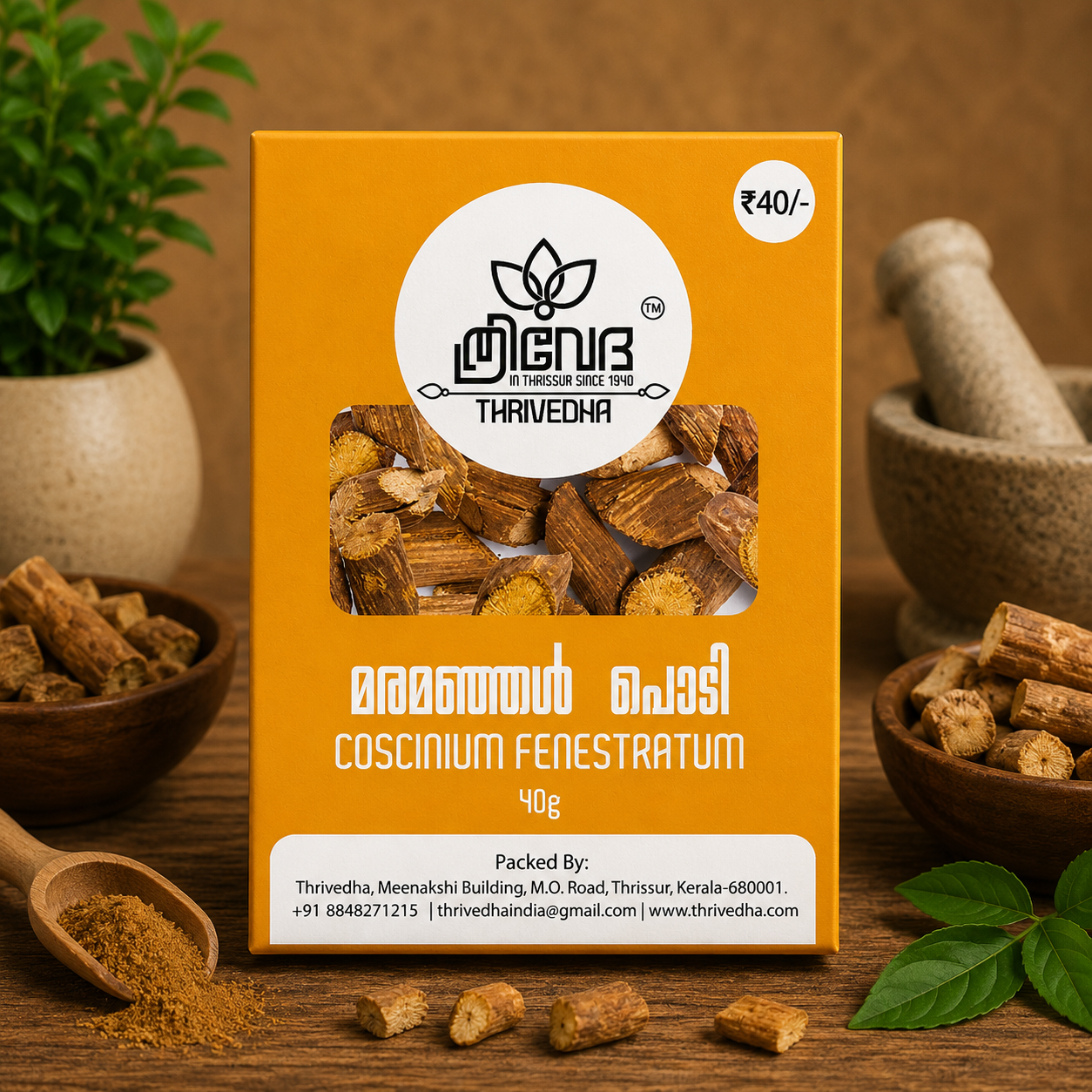 Maramanjal Podi - Coscinium Fenestratum Powder