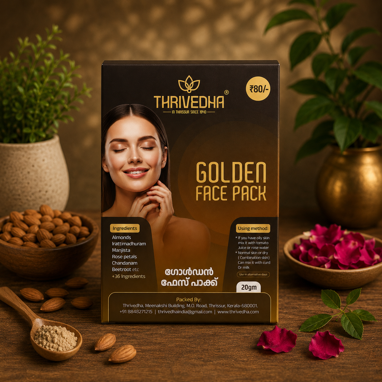 Golden Face Pack