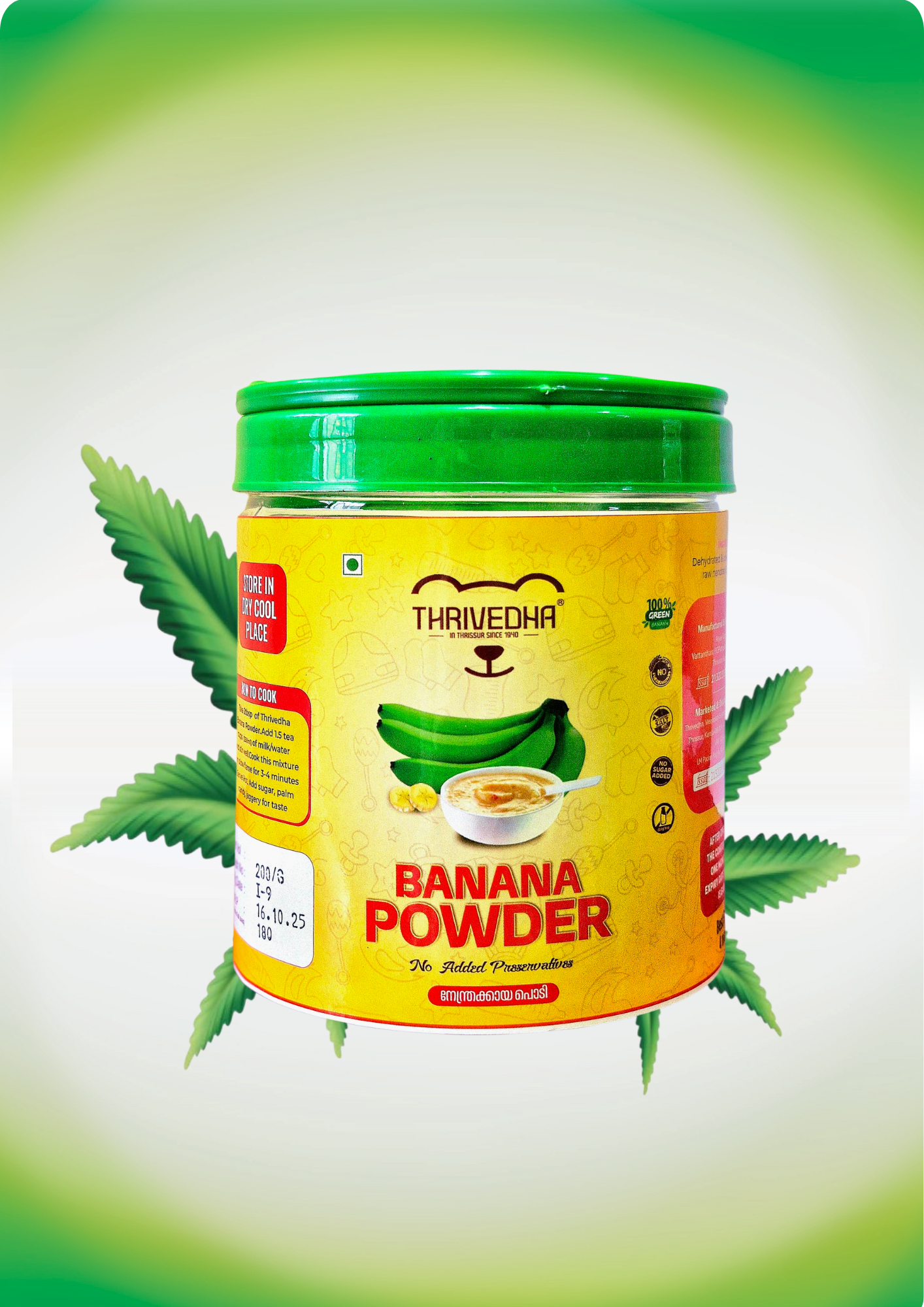Banana powder