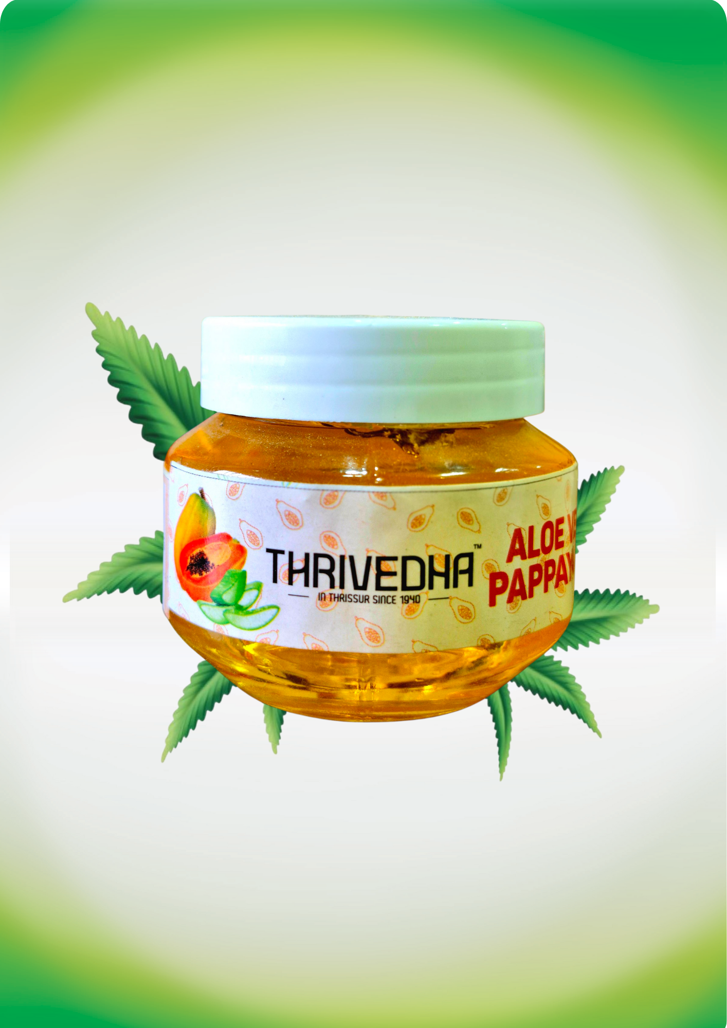 Aloevera pappaya gel