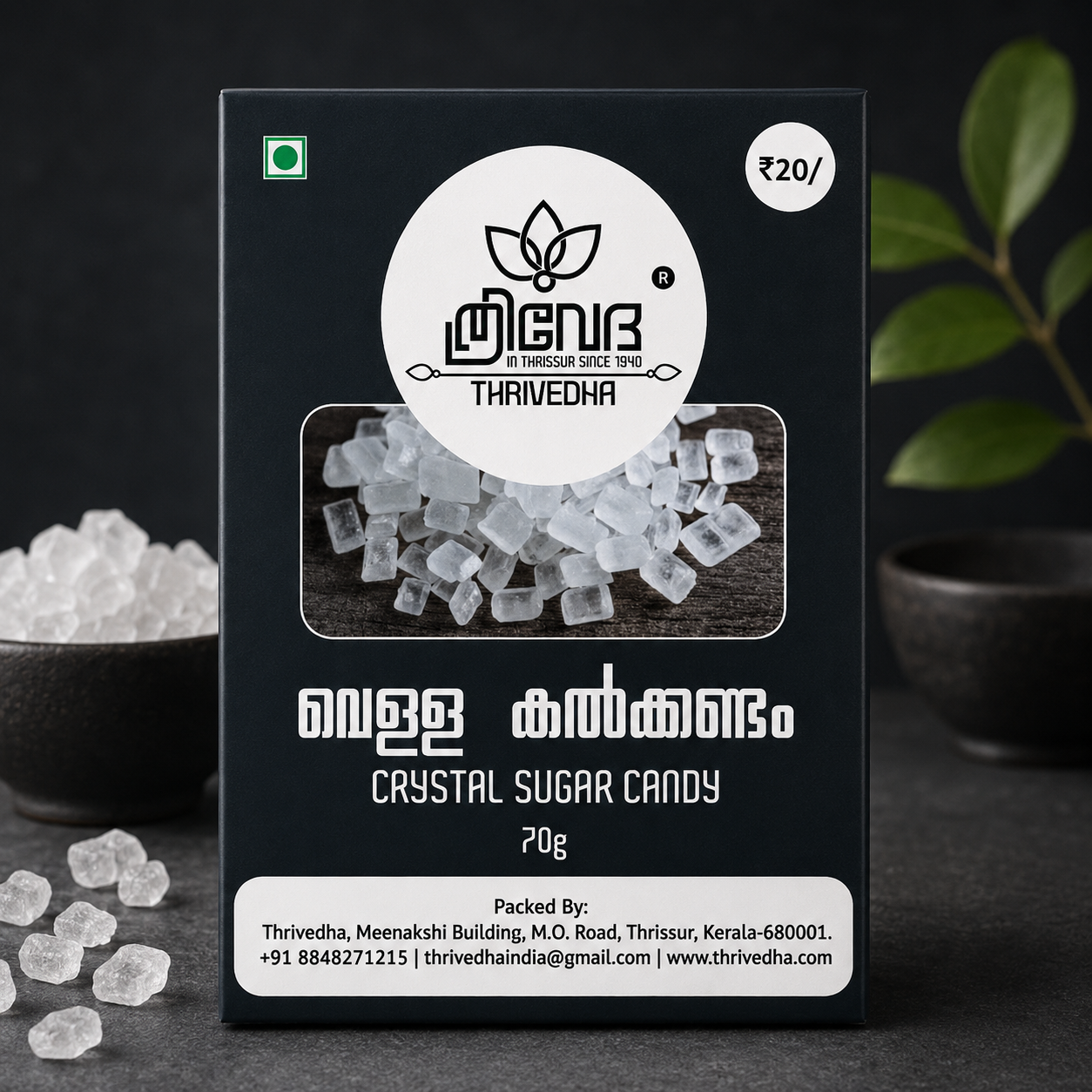 Crystal Sugar Candy - Vellakalkkandam