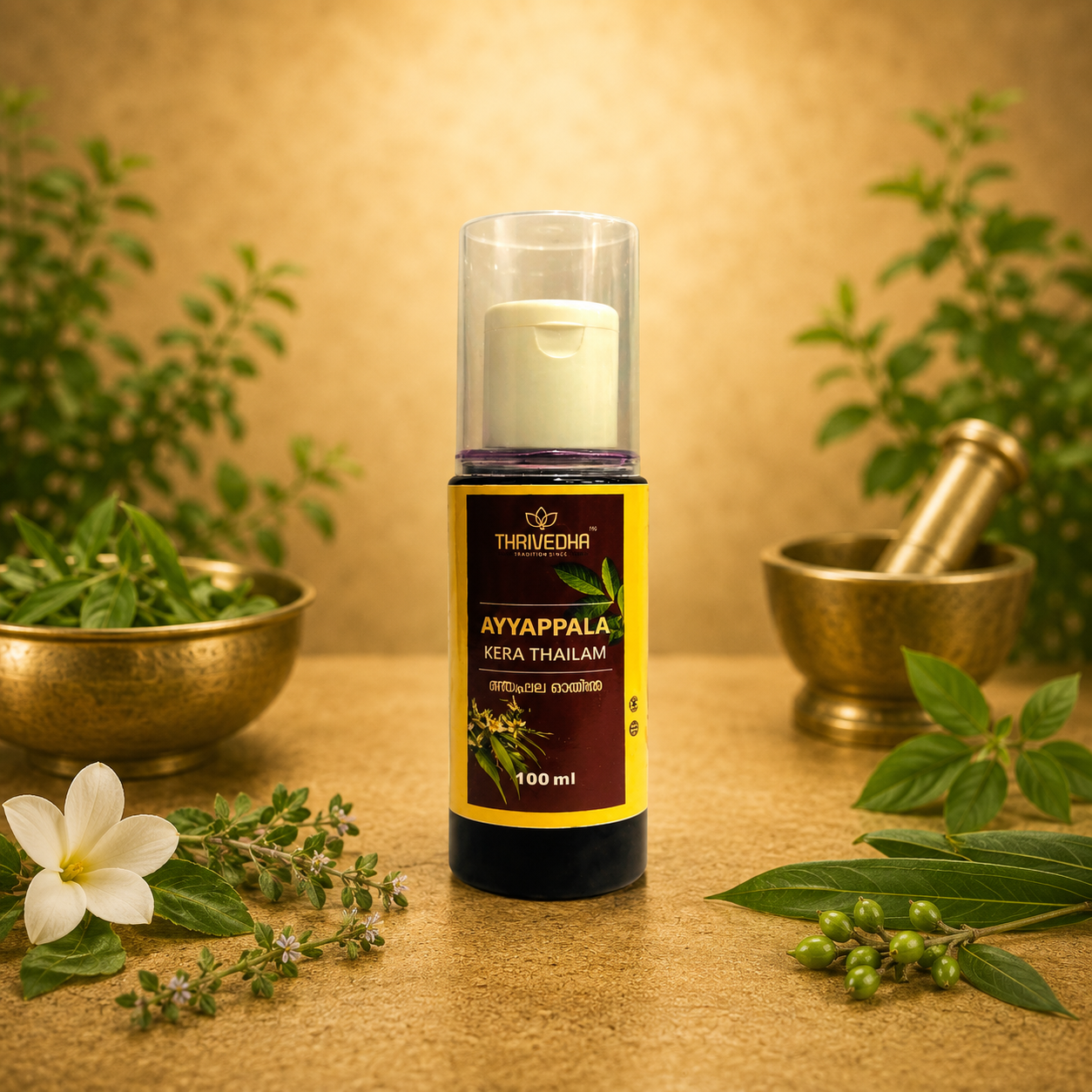 Dhendapala Oil - Ayyappala Kera Thailam