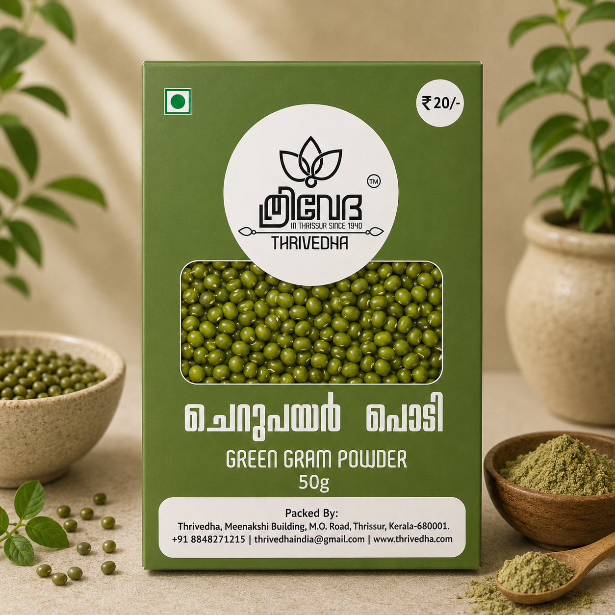 Green Gram Powder - Cherupayar Podi