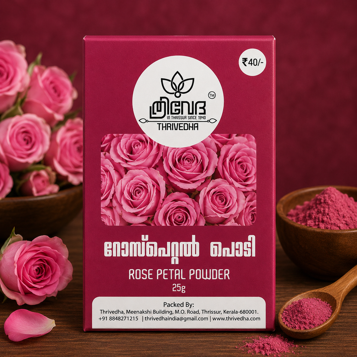 Rose Petal Powder