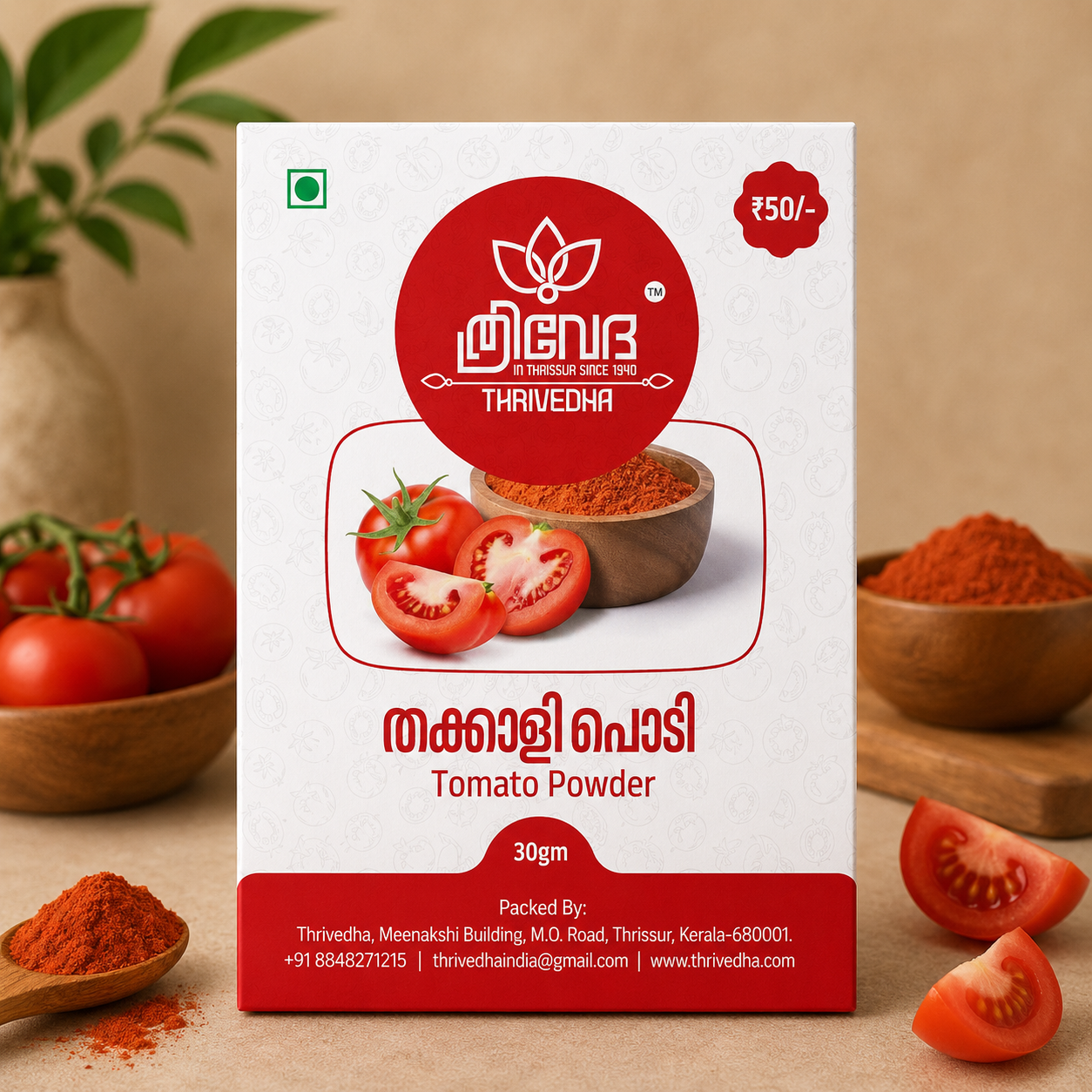 Tomato Powder - Thakkali Podi