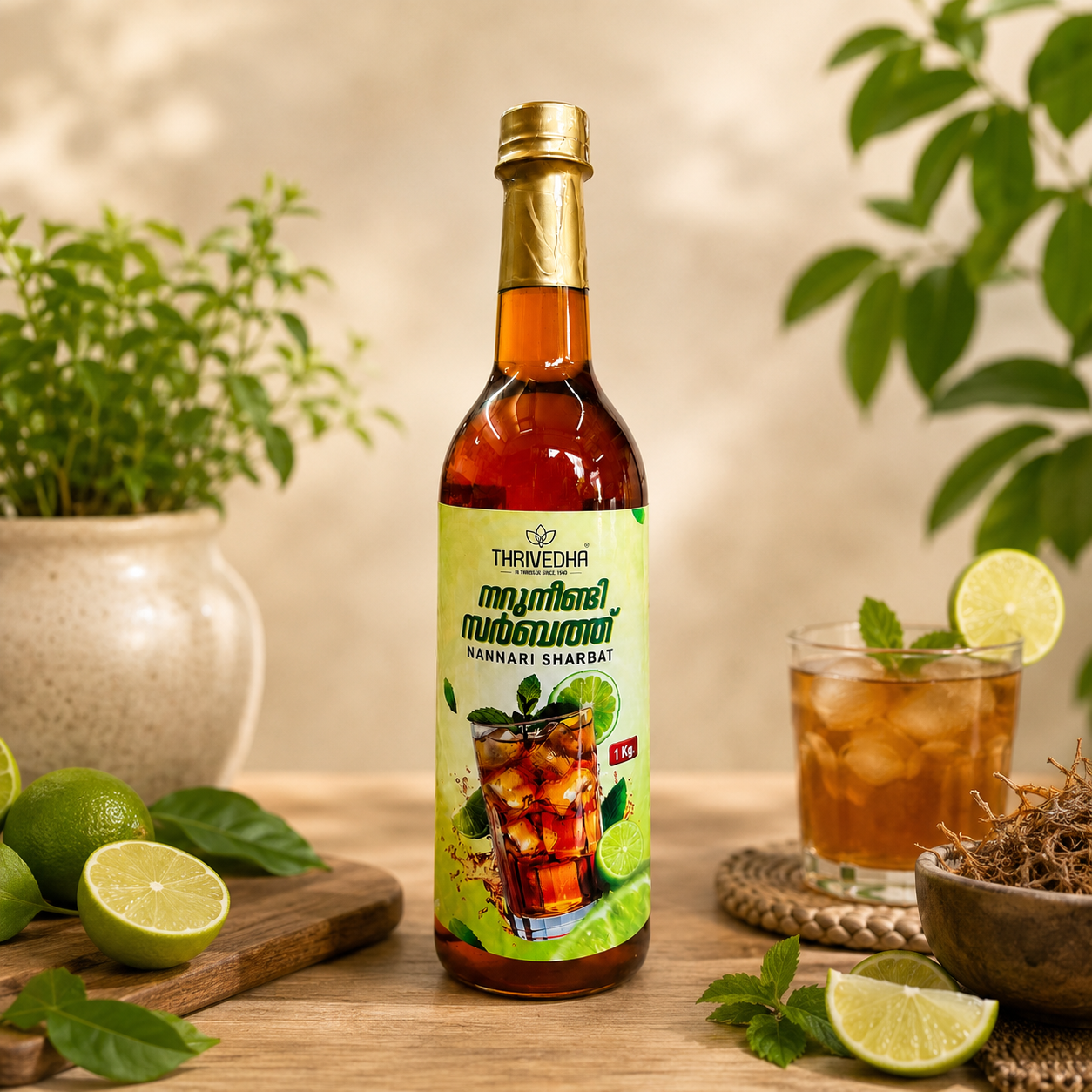 Nannari Syrup Premium