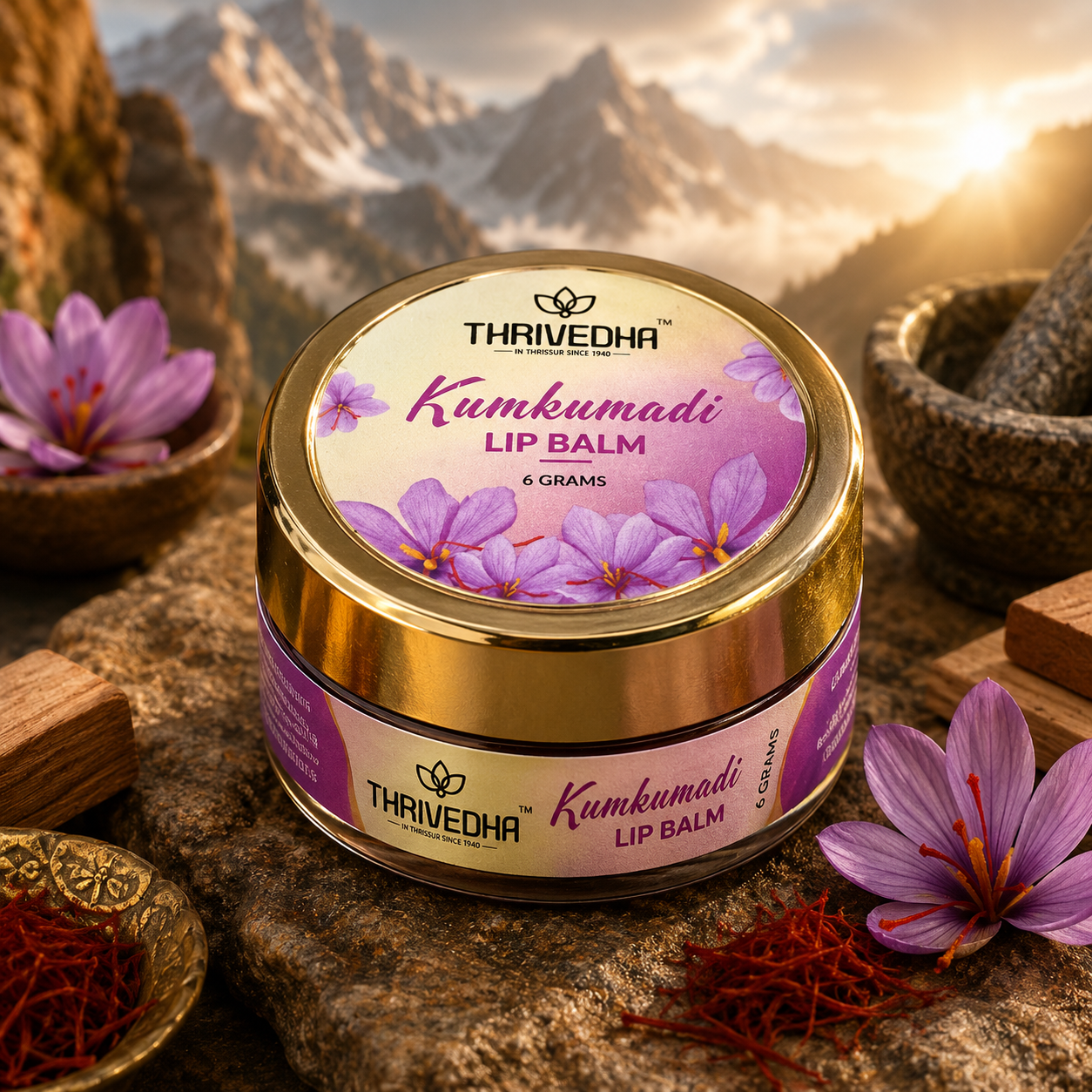 Kumkumadi Lip Balm