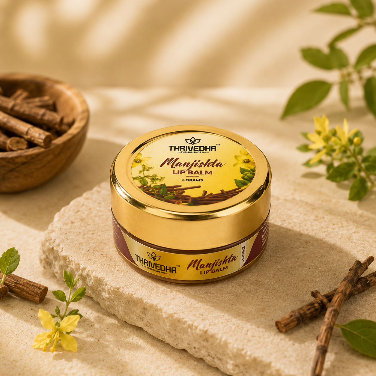 Manjishta Lip Balm