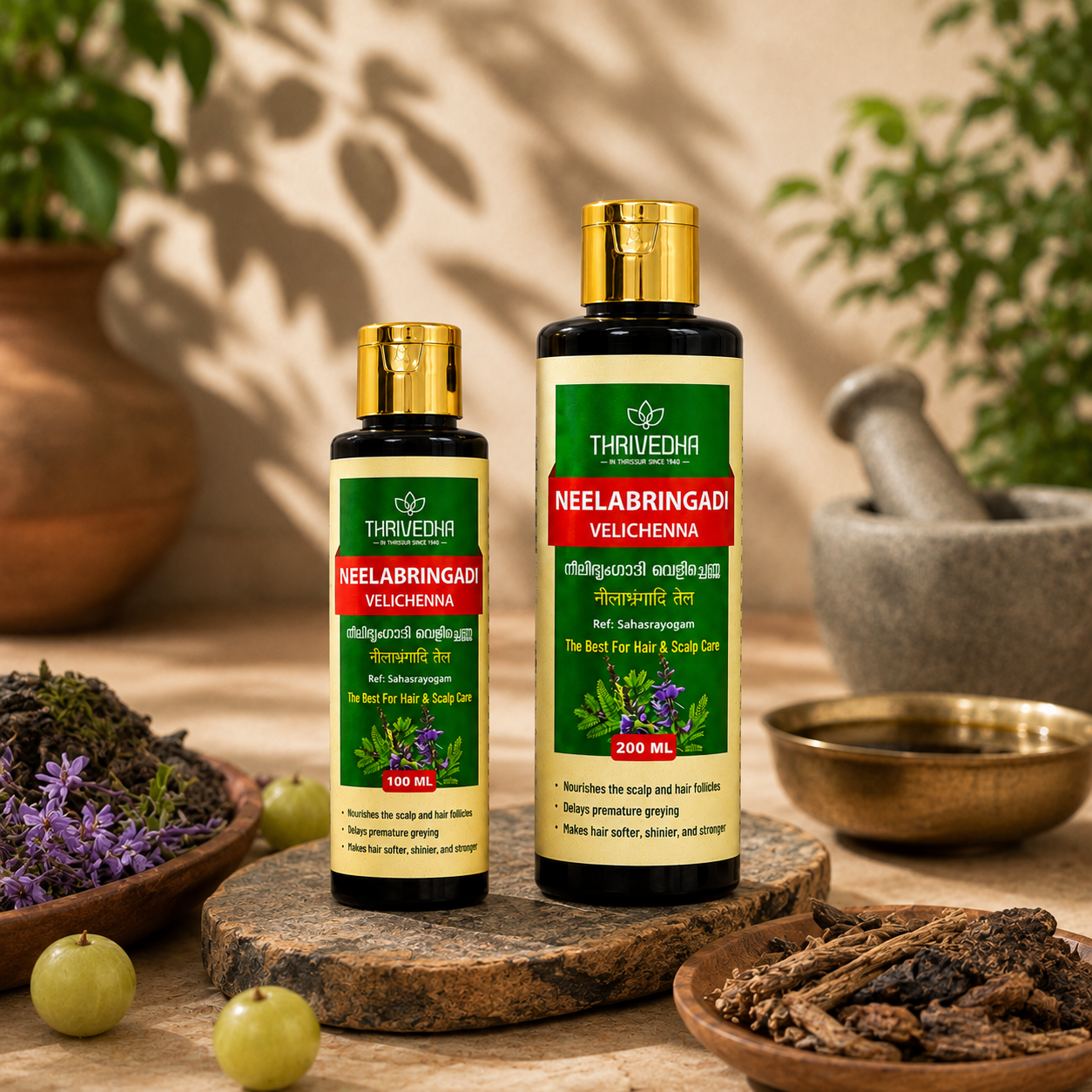 Neelabringadi Oil