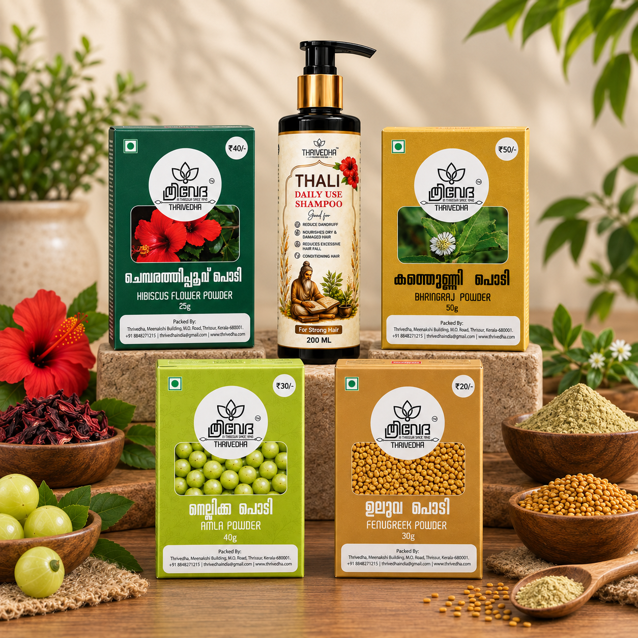 Herbal Hair Care Pack