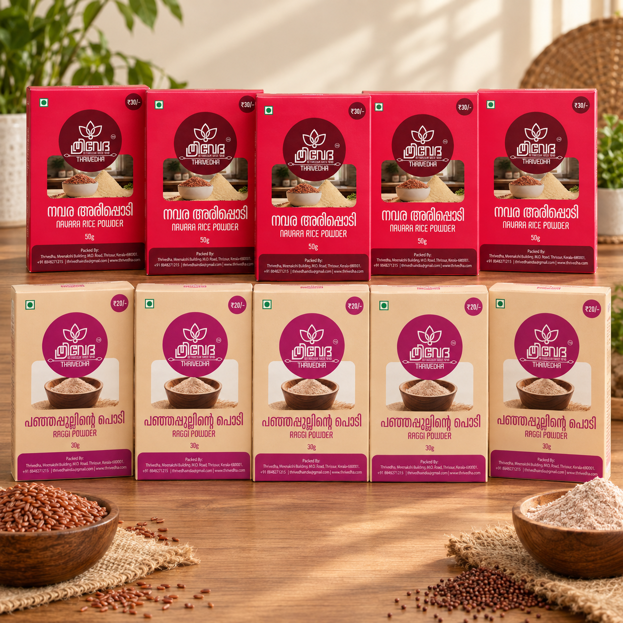 Navara & Ragi Face Pack Combo
