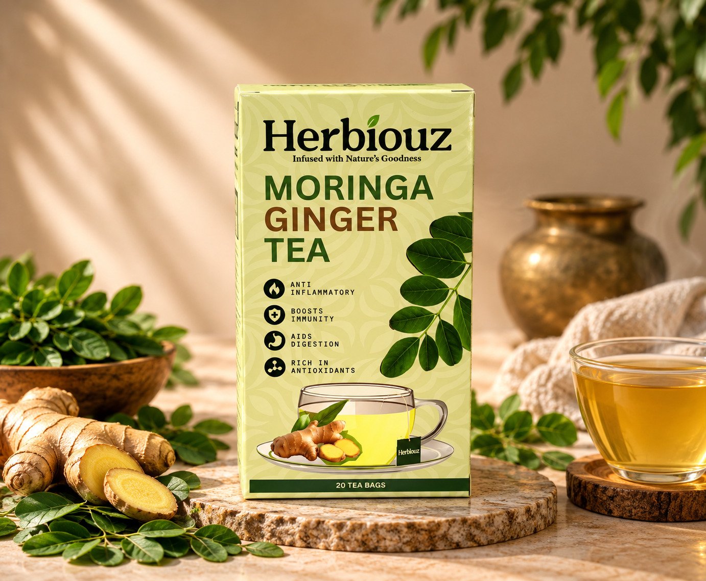 Moringa Ginger Tea