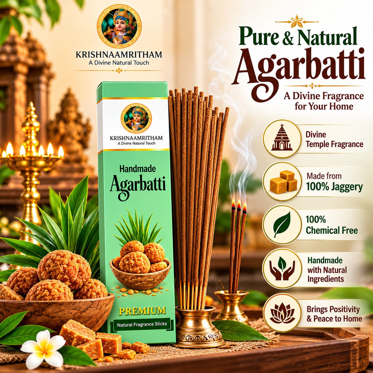 Premium Handmade Agarbatti